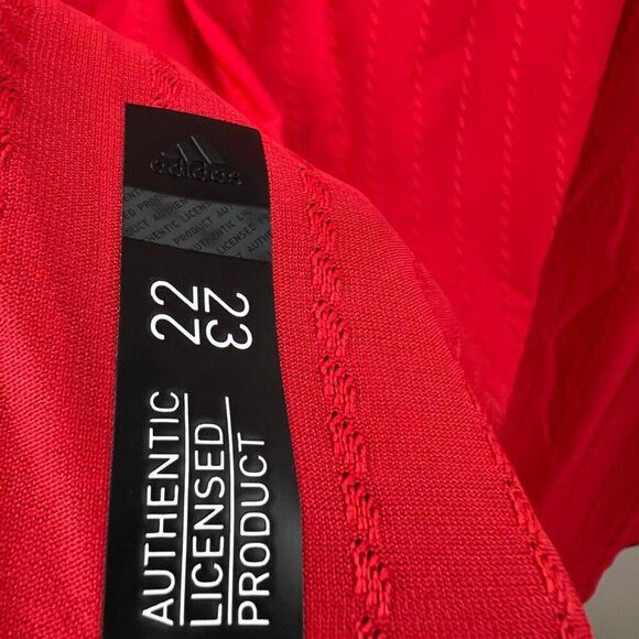 NWT Adidas Manchester United Home Men's Long Sleeve Jersey Polo 22/23 size XL - Picture 8 of 9